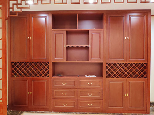 永州中式家居装修之中式酒柜装修效果图