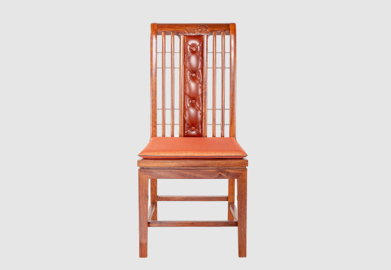 永州芙蓉榭中式实木餐椅效果图