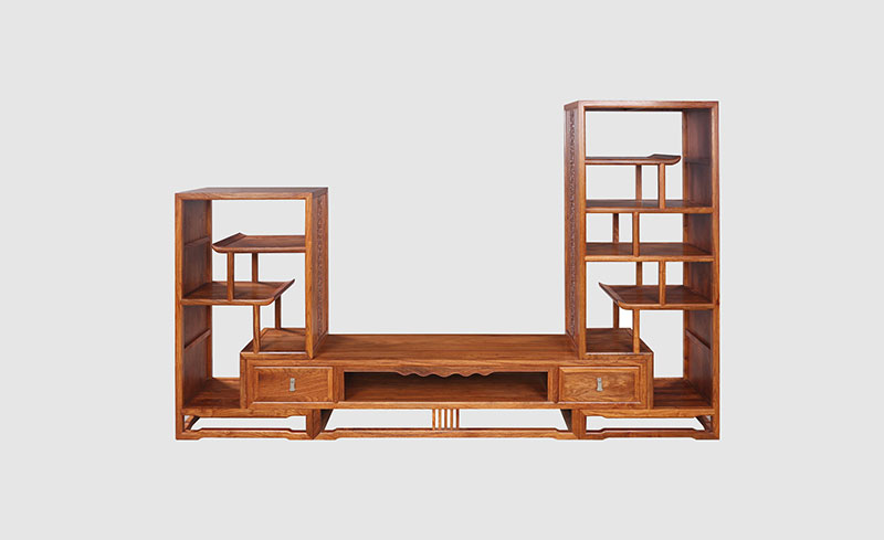 永州中式装饰厅柜组合家具效果图