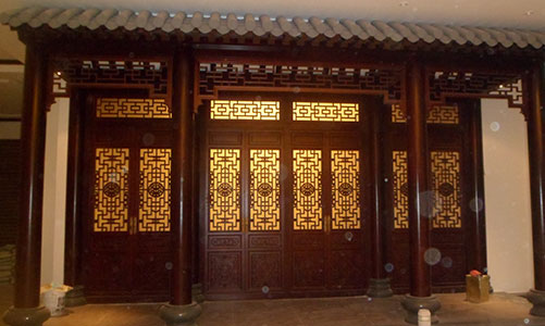 永州传统仿古门窗浮雕技术制作方法